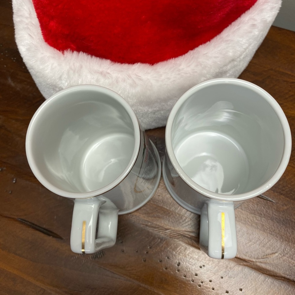 Coca-Cola Santa Mug Set of 2, Vintage - Picture 7 of 10